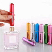 1 pcsPortable Mini Refillable empty Perfume Atomizer Bottle–Travel-Friendly Cosmetic Container Multicolor Random-5ml